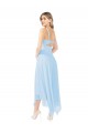 Sem Mangas Decote V Buraco da fechadura Chiffon Linha A Vestidos de Madrinha / Vestidos de Cocktail / Vestidos de Homecoming