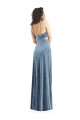 Sem Mangas Decote Quadrado Lombar Veludo Elástico Bainha Vestidos de Madrinha / Vestidos de Noite / Vestidos de Festa
