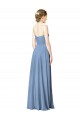 Sem Mangas Amor Lombar Chiffon Linha A Vestido de Festa / Vestidos de Noiva