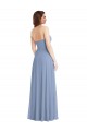 Sem Mangas Sem alças Chiffon Linha A Vestidos de Noiva / Vestidos de Festa