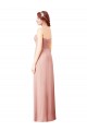 Sem Mangas Amor Chiffon Linha A Bliss Longo Vestidos de Madrinha