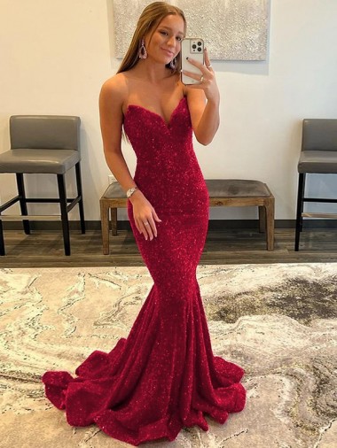 Sem Mangas Amor Lantejoulas Veludo Bainha Vestidos de Festa