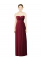 Sem Mangas Amor Chiffon Linha A Vestido de Noite / Vestidos de Madrinha