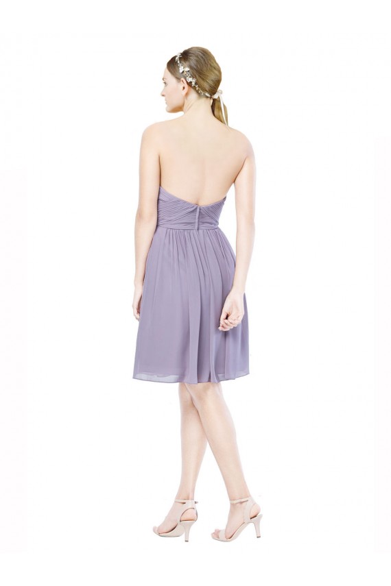 Sem Mangas Amor Chiffon Linha A Vestidos de Madrinha / Vestidos de Cocktail / Vestidos de Homecoming