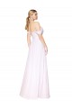 Sem Mangas Fora do Ombro Chiffon Linha A Vestidos de Madrinha / Vestidos de Noite / Vestidos de Festa