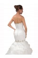Sem Mangas Amor Tule Sereia Branco Vestidos de Noiva
