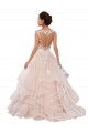 Sem Mangas Amor Tule & Renda Vestido de Baile Vestidos de Noiva