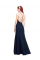 Sem Mangas Cabeçada Chiffon Sereia Vestidos de Madrinha / Vestidos de Festa