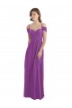 Ombro Frio Amor Chiffon Linha A Vestidos de Madrinha