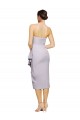 Sem Mangas Sem alças Lombar Crepe Esticado Bainha Curto Vestidos de Madrinha / Vestidos de Noite / Vestidos de Festa