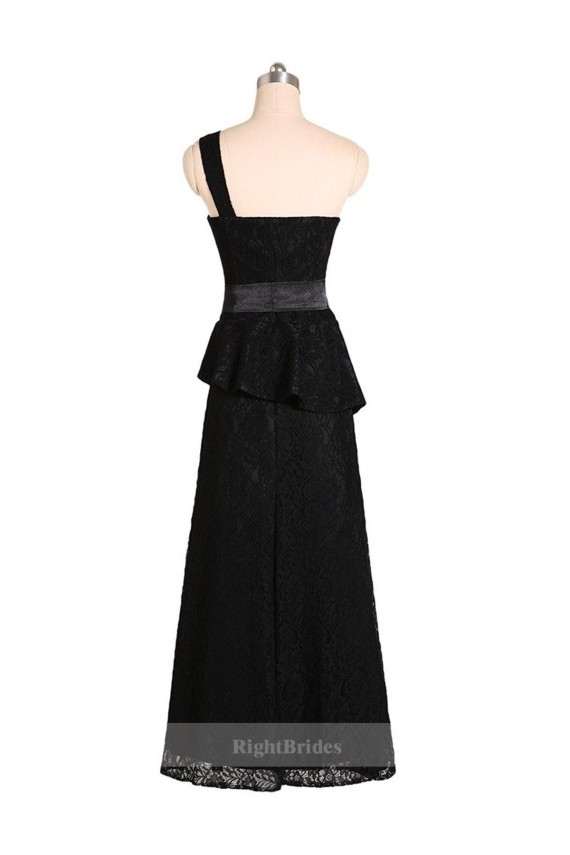 Sem Mangas Um Ombro Cetim Sereia Vestidos de Madrinha