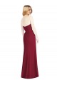 Sem Mangas Amor Chiffon Trombeta Rosa Deserto Vestidos de Madrinha