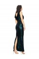 Sem Mangas Decote V Lantejoulas Sereia Vestidos de Madrinha / Vestidos de Noite / Vestidos de Festa