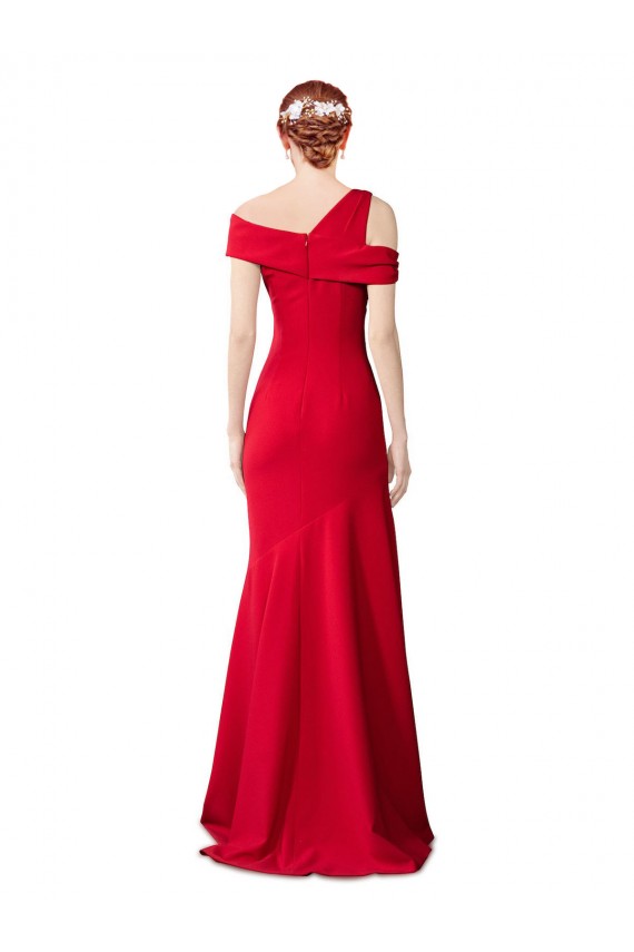 Sem Mangas Crepe Esticado Sereia Vestidos de Madrinha / Vestidos de Noite / Vestidos de Festa